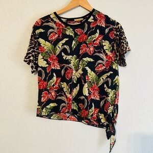 Ralph Lauren Denim & Supply Side Tie Top